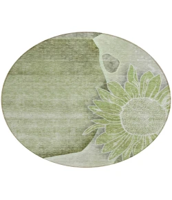 Addison Chantille ACN700 Aloe 8 ft. x 8 ft. Round Rug
