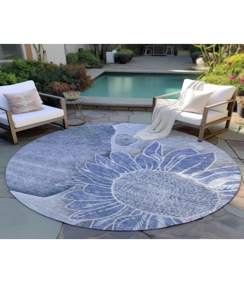 Chantille ACN700 Blue 8' x 8' Rug