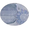 Addison Chantille ACN700 Blue 8 ft. x 8 ft. Round Rug