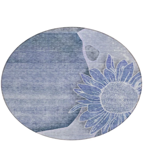 Chantille ACN700 Blue 8' x 8' Rug