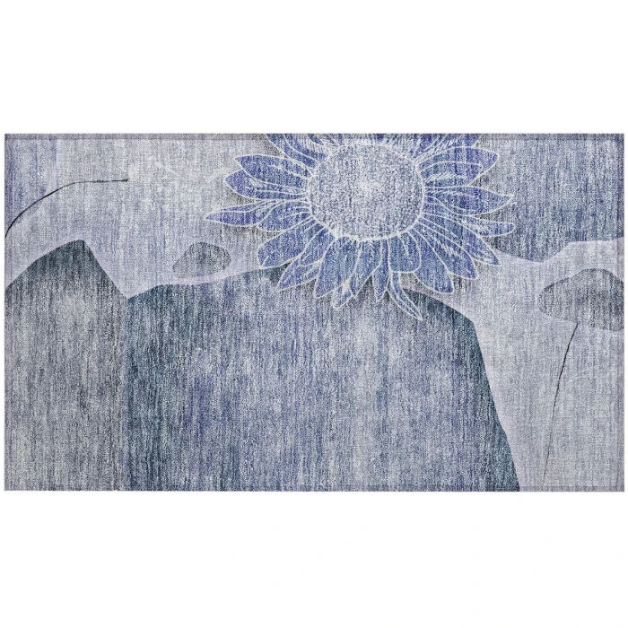 Chantille ACN700 Blue 1'8" x 2'6" Rug