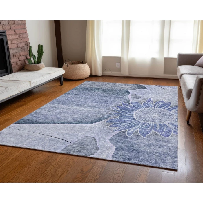 Chantille ACN700 Blue 10' x 14' Rug