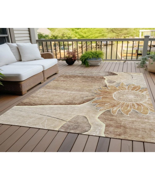 Chantille ACN700 Brown 10' x 14' Rug