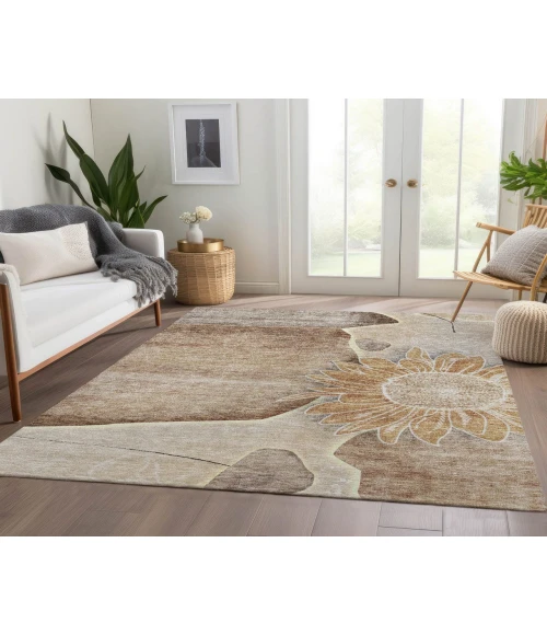 Chantille ACN700 Brown 10' x 14' Rug