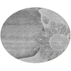 Addison Chantille ACN700 Gray 8 ft. x 8 ft. Round Rug