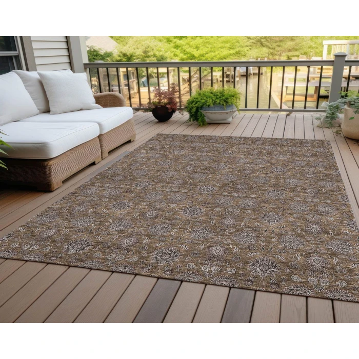 Chantille ACN702 Chocolate 2'6" x 3'10" Rug