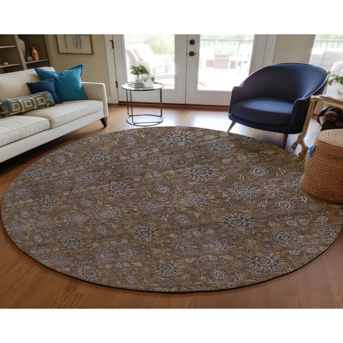 Chantille ACN702 Chocolate 8' x 8' Rug