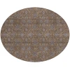 Addison Chantille ACN702 Chocolate 8 ft. x 8 ft. Round Rug
