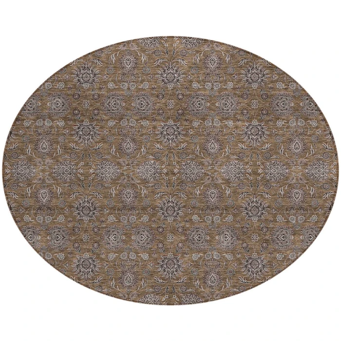 Chantille ACN702 Chocolate 8' x 8' Rug