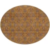 Addison Chantille ACN702 Copper 8 ft. x 8 ft. Round Rug