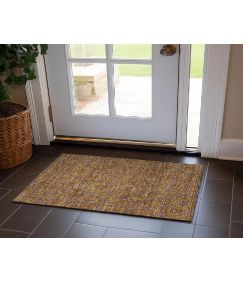 Chantille ACN702 Copper 1'8" x 2'6" Rug