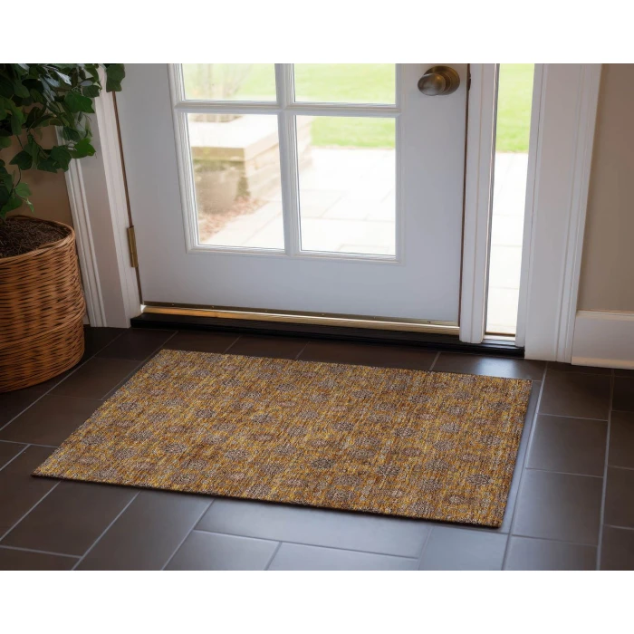 Chantille ACN702 Copper 1'8" x 2'6" Rug