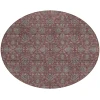 Addison Chantille ACN702 Merlot 8 ft. x 8 ft. Round Rug