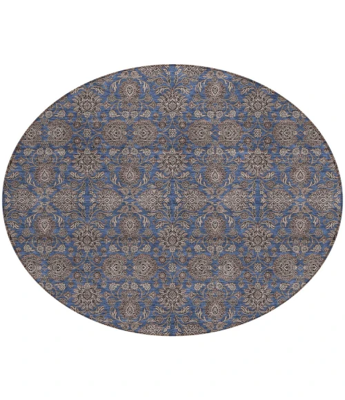 Chantille ACN702 Navy 8' x 8' Rug
