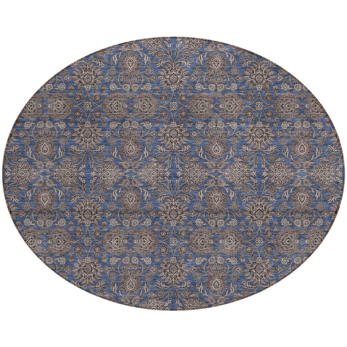 Chantille ACN702 Navy 8' x 8' Rug