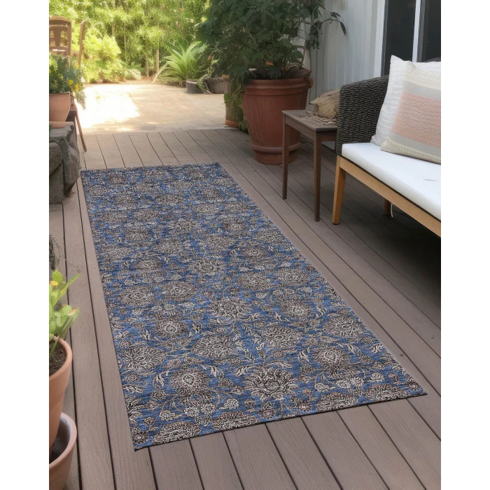Chantille ACN702 Navy 2'3" x 7'6" Rug