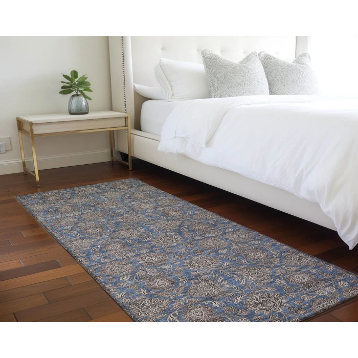 Chantille ACN702 Navy 2'3" x 7'6" Rug