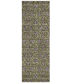 Addison Chantille ACN702 Olive 2 ft. 3 in. x 7 ft. 6 in. Runner Rug