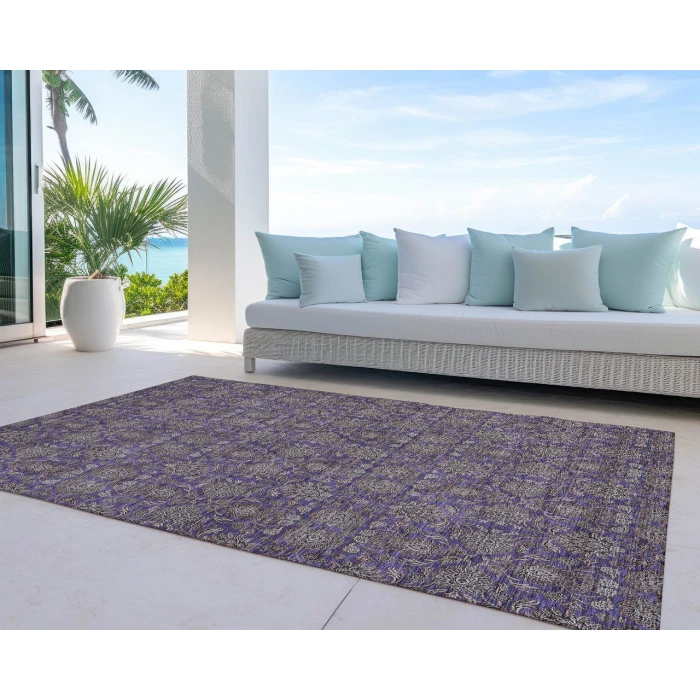Chantille ACN702 Purple 10' x 14' Rug