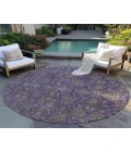 Chantille ACN702 Purple 8' x 8' Rug