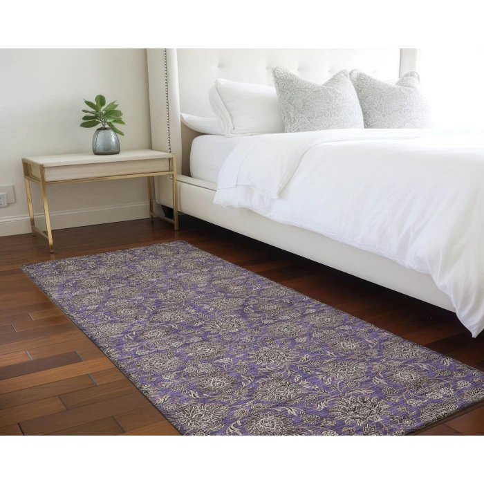 Chantille ACN702 Purple 2'3" x 7'6" Rug