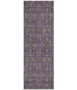 Addison Chantille ACN702 Purple 2 ft. 3 in. x 7 ft. 6 in. Runner Rug