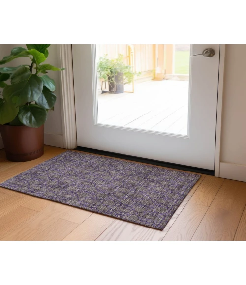 Chantille ACN702 Purple 1'8" x 2'6" Rug