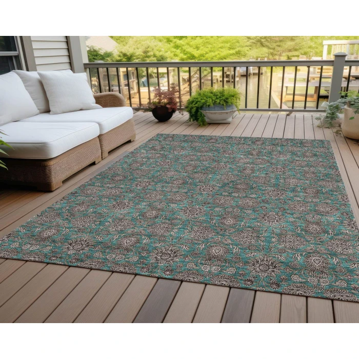 Chantille ACN702 Teal 8' x 10' Rug