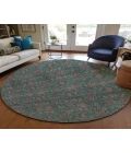 Chantille ACN702 Teal 8' x 8' Rug