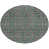 Addison Chantille ACN702 Teal 8 ft. x 8 ft. Round Rug