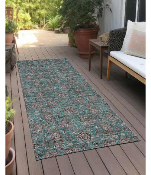 Chantille ACN702 Teal 2'3" x 7'6" Rug