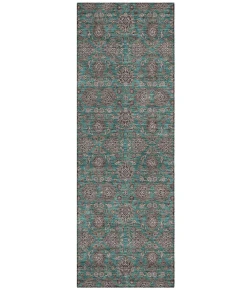 Addison Chantille ACN702 Teal 2 ft. 3 in. x 7 ft. 6 in. Runner Rug