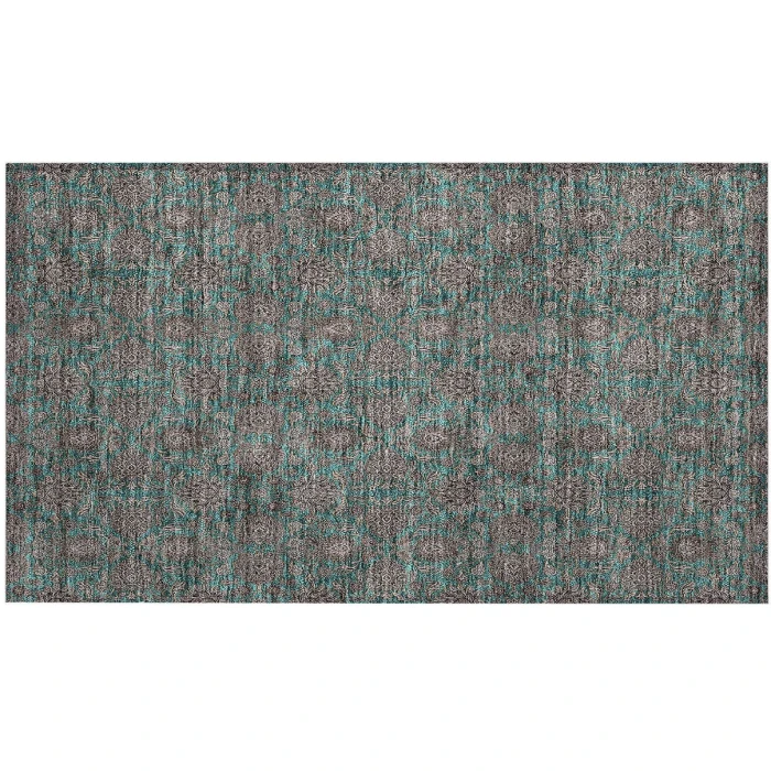 Chantille ACN702 Teal 1'8" x 2'6" Rug