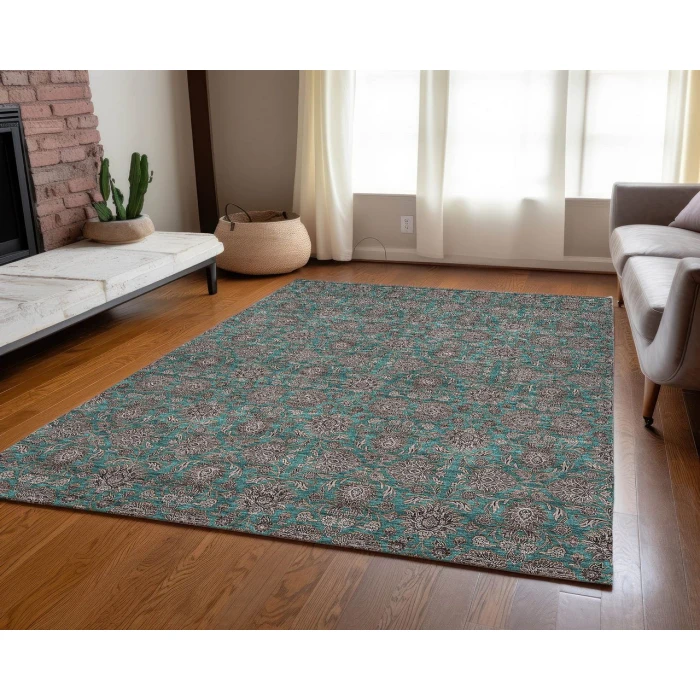 Chantille ACN702 Teal 8' x 10' Rug