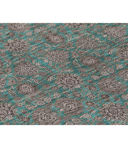 Chantille ACN702 Teal 1'8" x 2'6" Rug