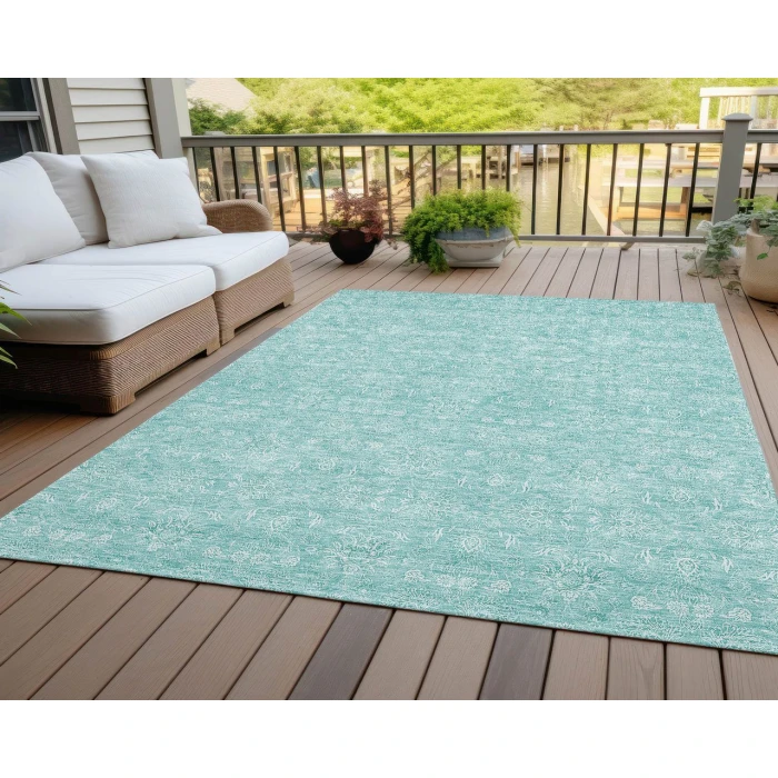 Chantille ACN703 Aqua 10' x 14' Rug