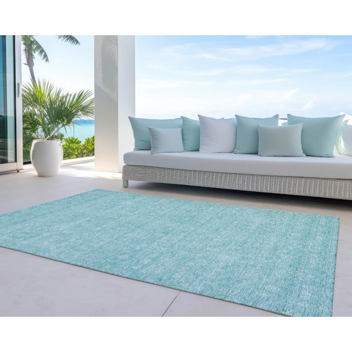 Chantille ACN703 Aqua 10' x 14' Rug