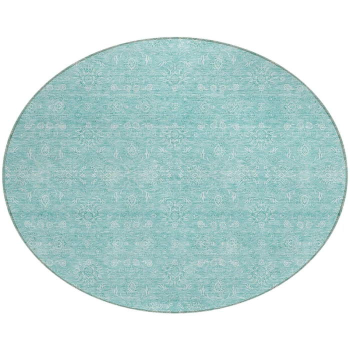 Chantille ACN703 Aqua 8' x 8' Rug