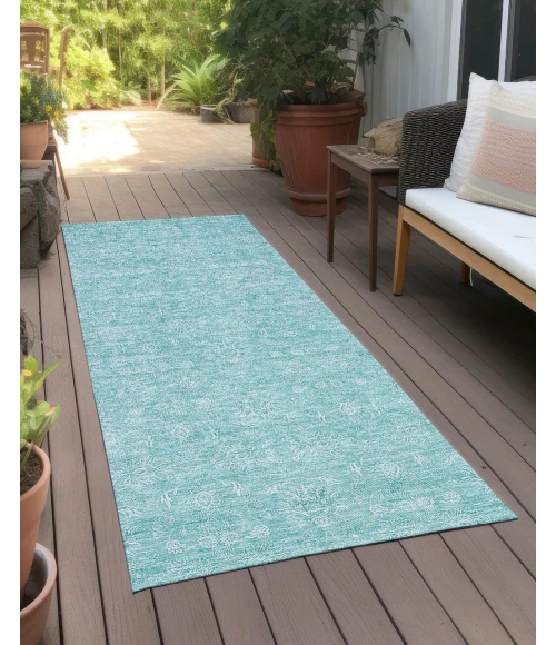 Chantille ACN703 Aqua 2'3" x 7'6" Rug