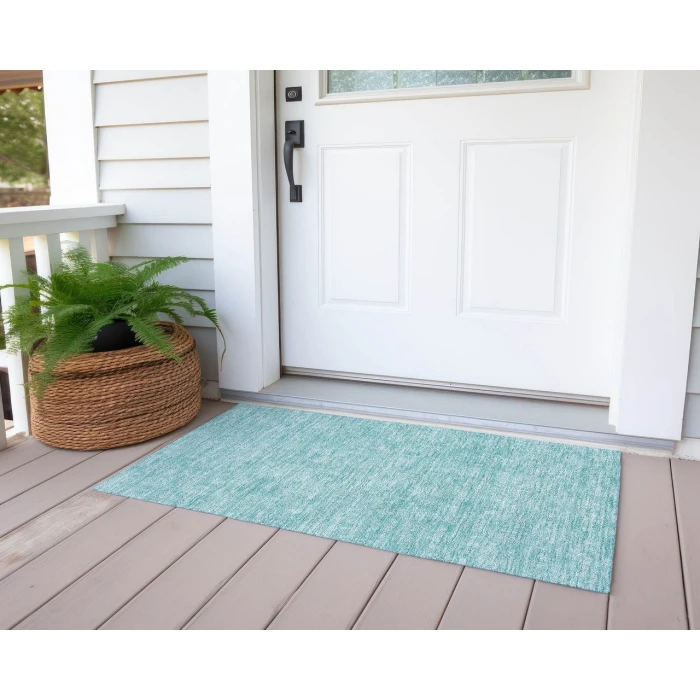 Chantille ACN703 Aqua 1'8" x 2'6" Rug