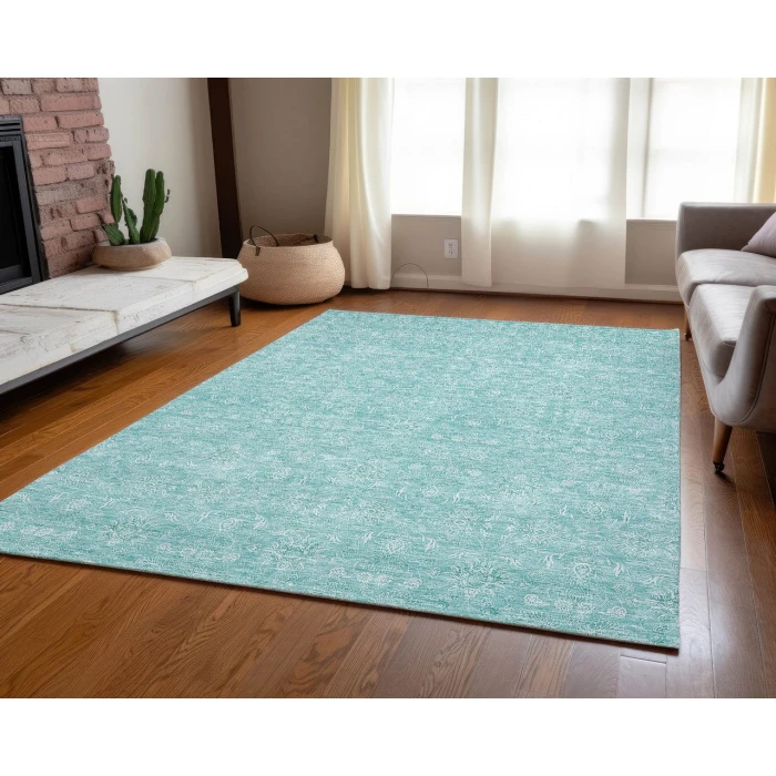 Chantille ACN703 Aqua 10' x 14' Rug