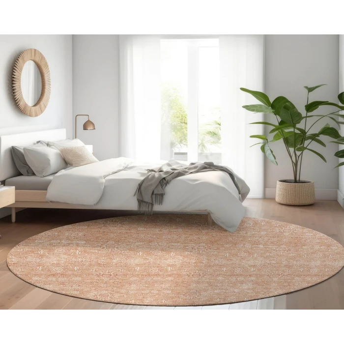 Chantille ACN703 Coral 8' x 8' Rug
