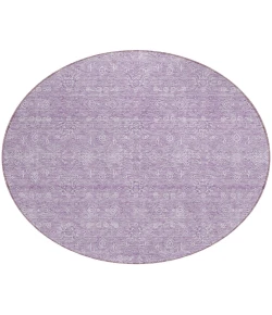 Addison Chantille ACN703 Lavender 8 ft. x 8 ft. Round Rug