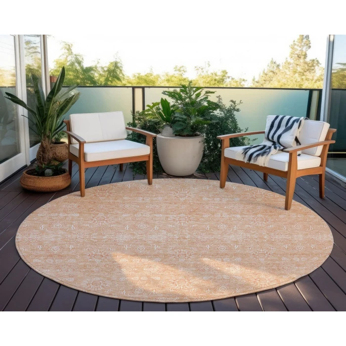 Chantille ACN703 Peach 8' x 8' Rug