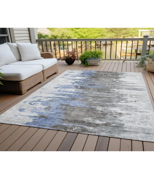 Chantille ACN704 Blue 3' x 5' Rug