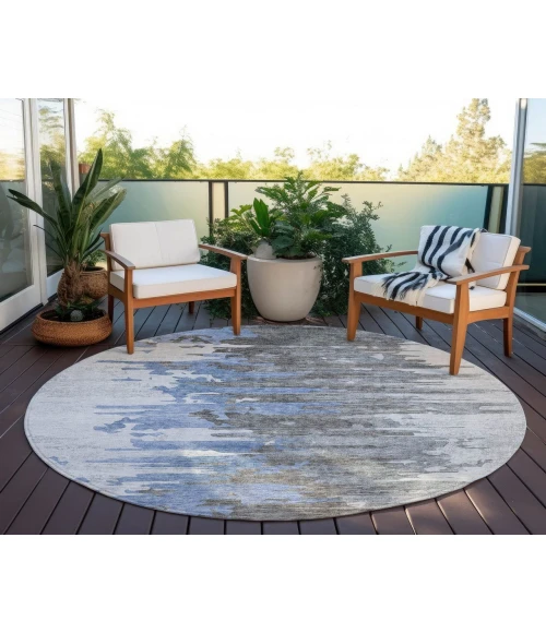 Chantille ACN704 Blue 8' x 8' Rug