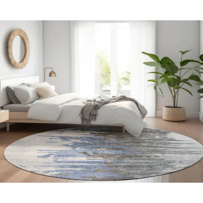 Chantille ACN704 Blue 8' x 8' Rug