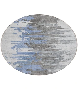 Addison Chantille ACN704 Blue 8 ft. x 8 ft. Round Rug