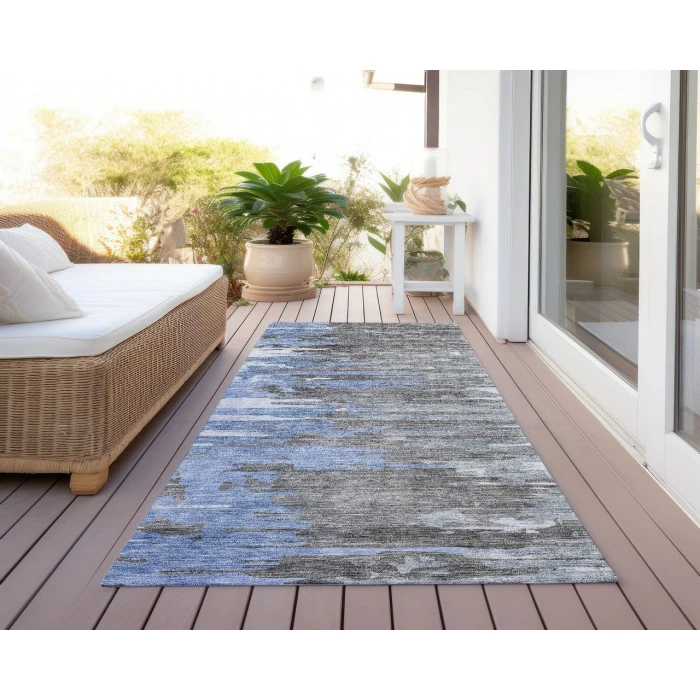 Chantille ACN704 Blue 2'3" x 7'6" Rug