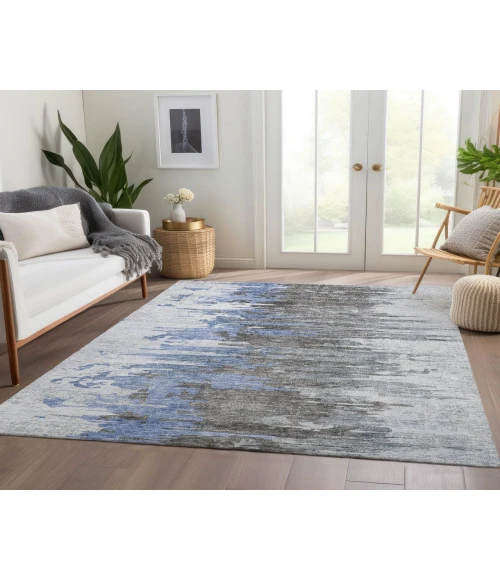 Chantille ACN704 Blue 3' x 5' Rug